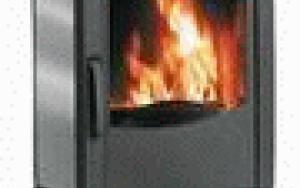 Krbová kachle Astroline 1 s nerezovými stěnami
