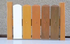PVC plotové profily pro moderní oplocení a design
